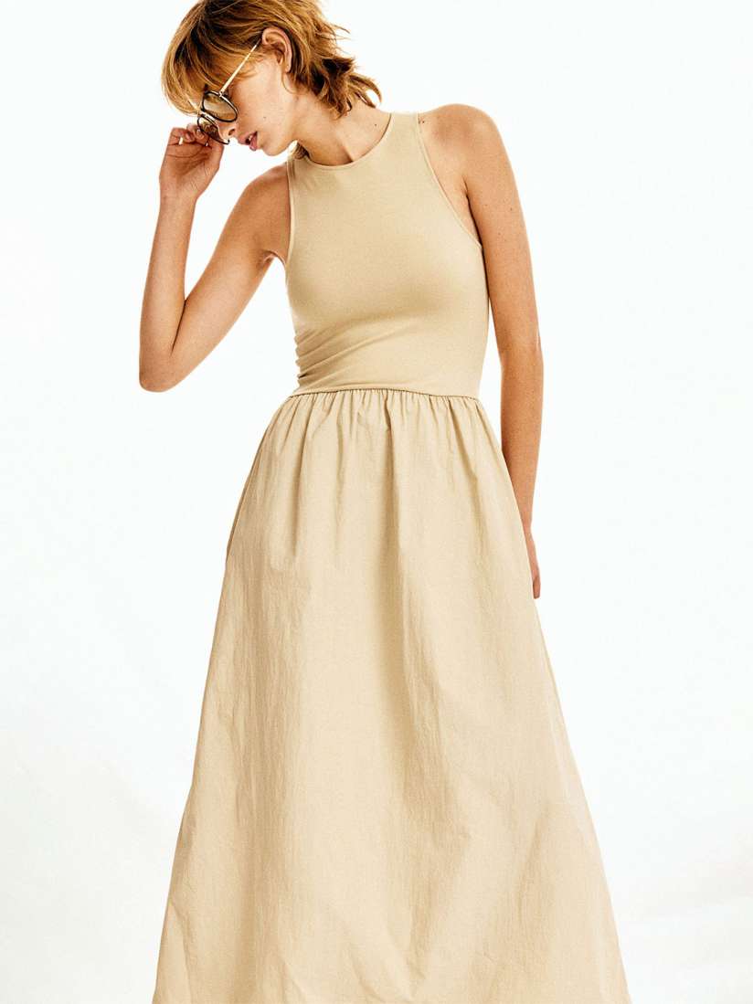 H&m fit and flare dress discount