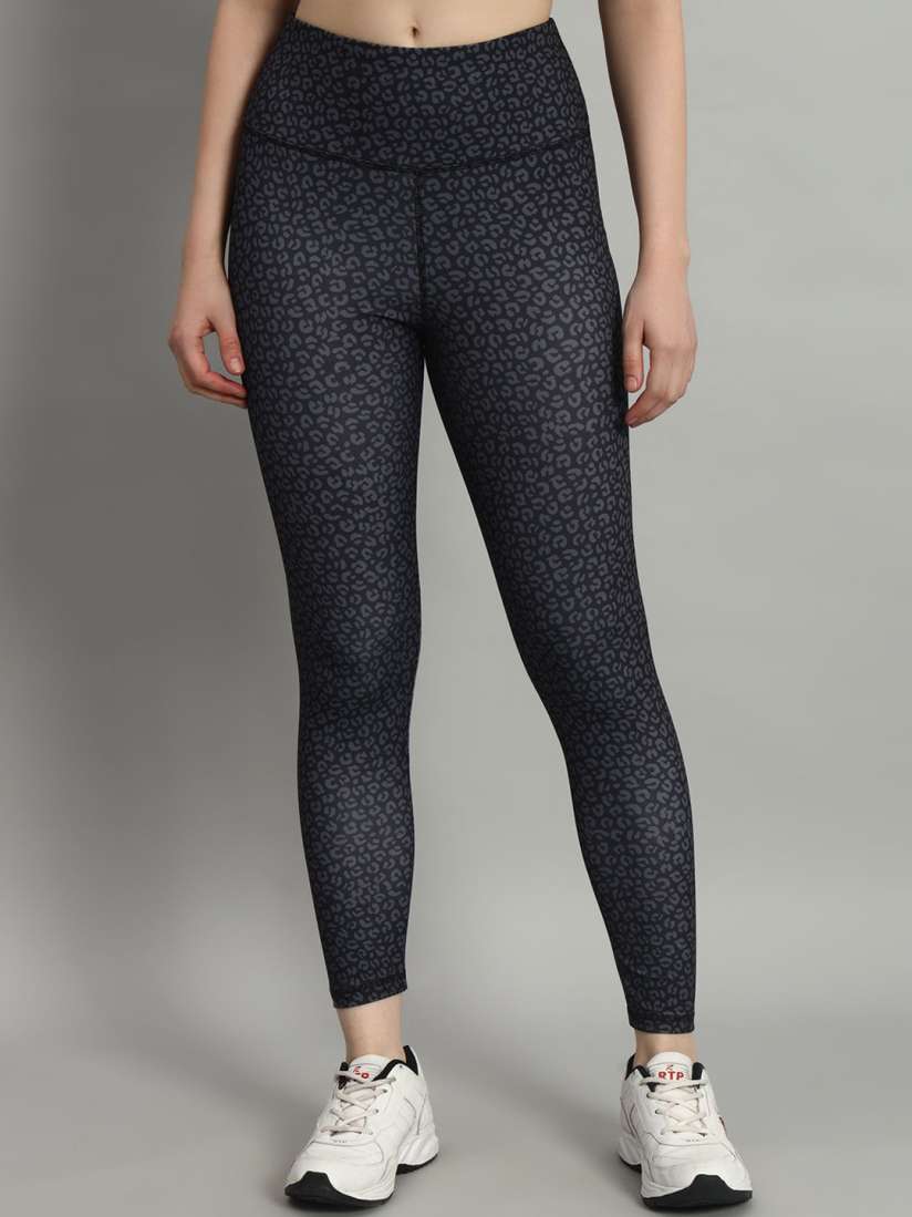 Buy Mehrang Printed Ankle Length Gym Tights Tights for Women 30147542 Myntra