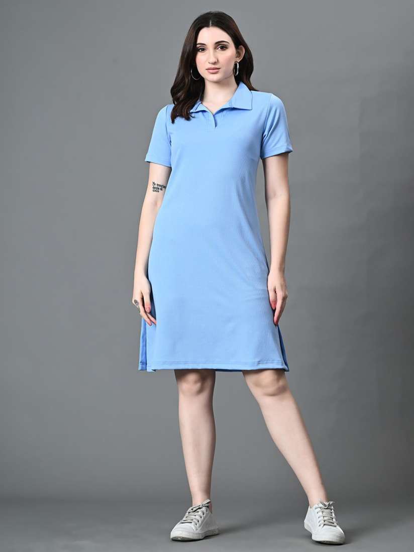 Collar t shirt dress 2025