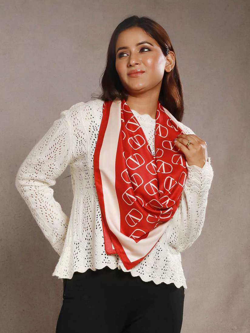 Buy CrossKulture Women Printed Scarf Scarves for Women 30153322 Myntra