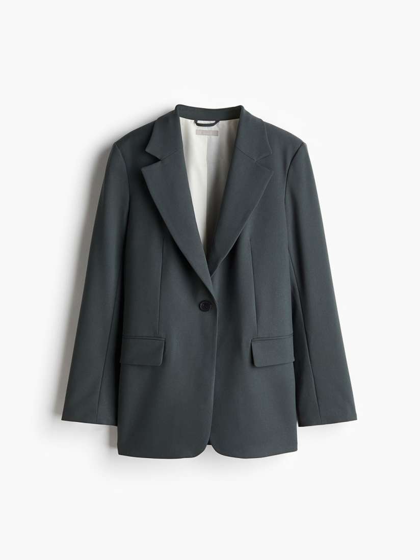 Ladies single breasted blazer store