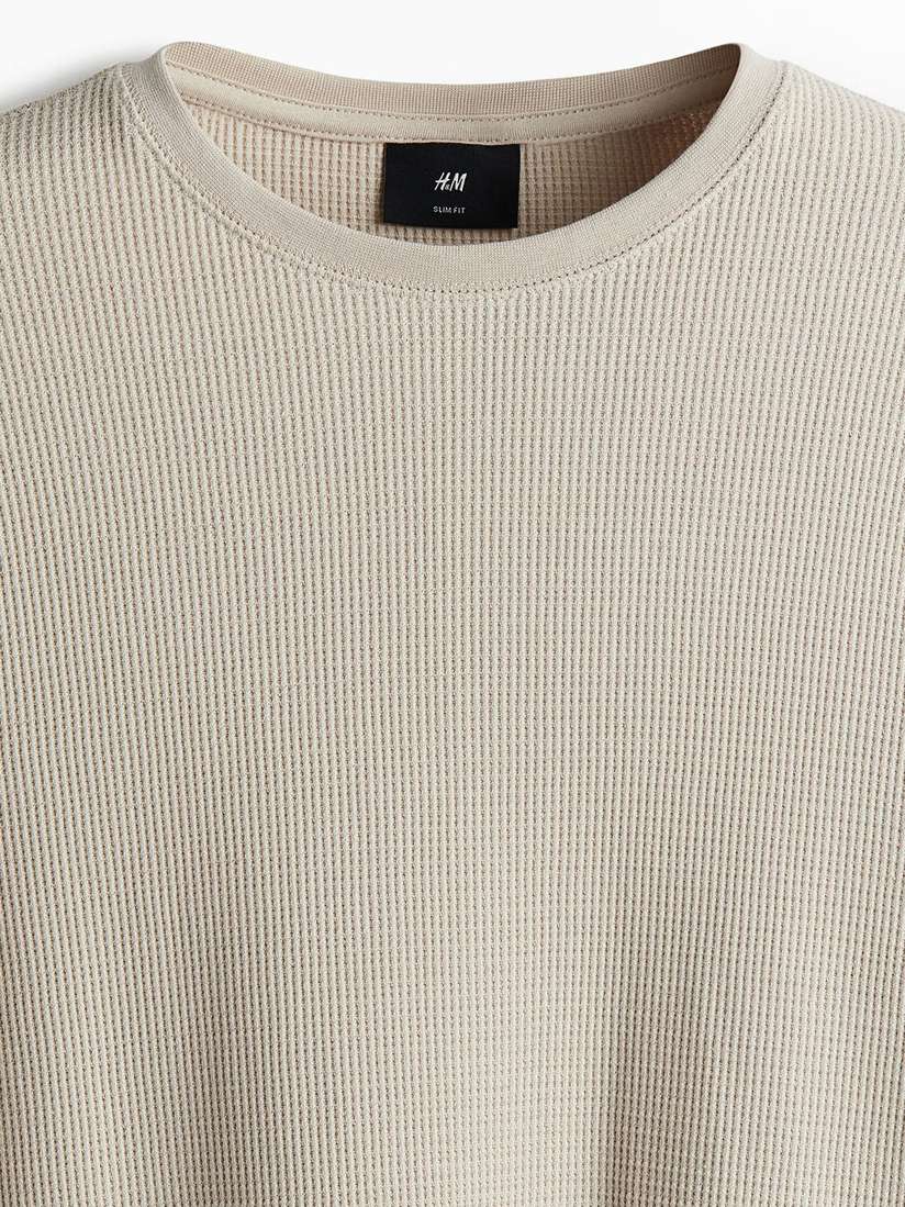 Slim Fit T Mens Long Sleeve T Shirts H&m Buy H&M Slim Fit - Main Image