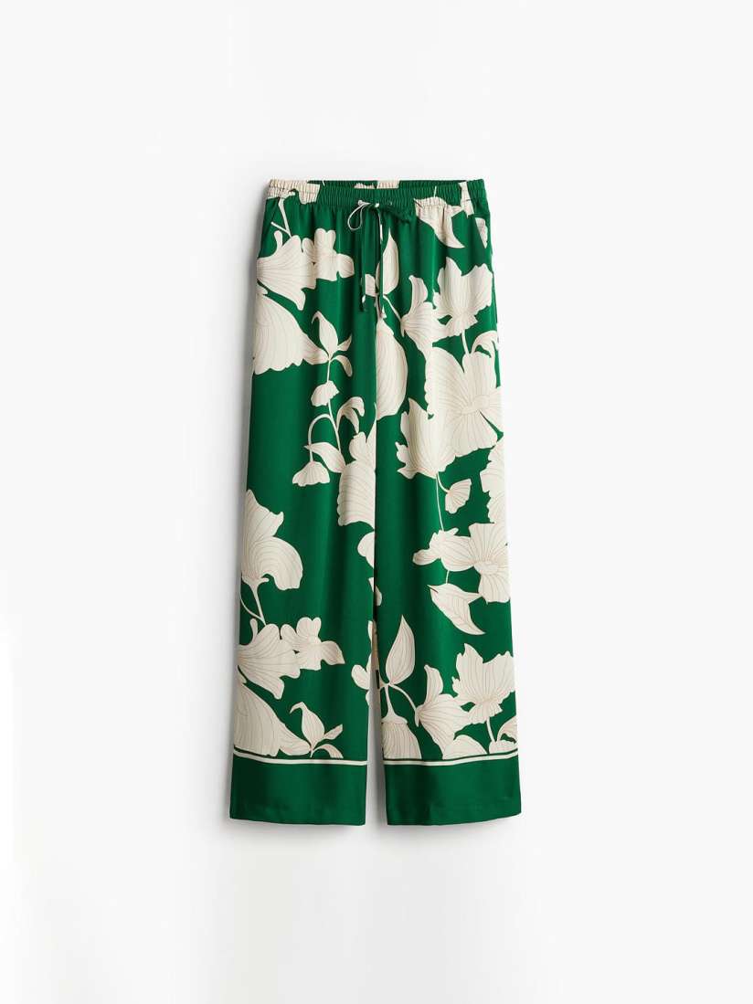 Floral trousers h&m online