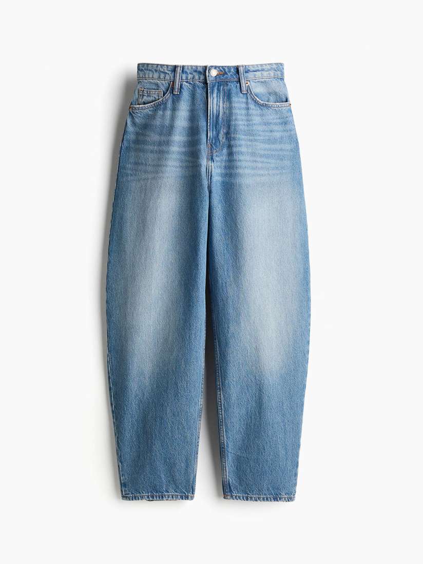 Buy H M Women Barrel High Jeans Jeans for Women 30155110 Myntra