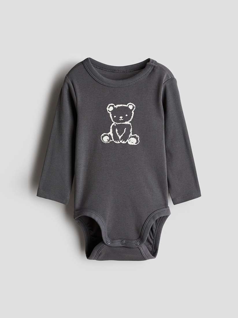 Long Sleeve Hm Baby Onesie Buy H&M Infant Girls Long-Sleeved
