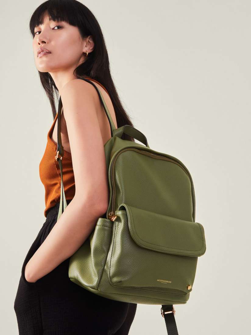 Buy Accessorize Women Solid Backpack Backpacks for Women 30159264 Myntra