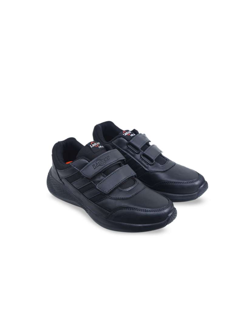 Lancer school shoes black deals