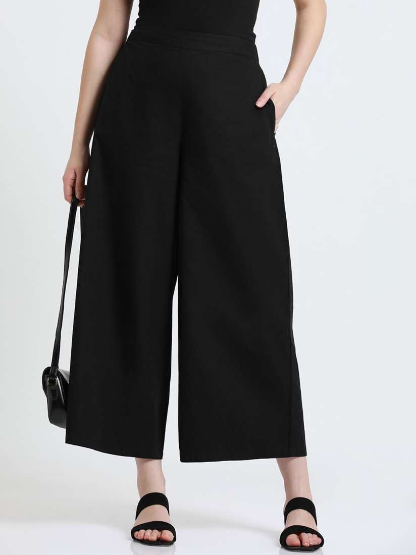 Loose cotton trousers womens hotsell