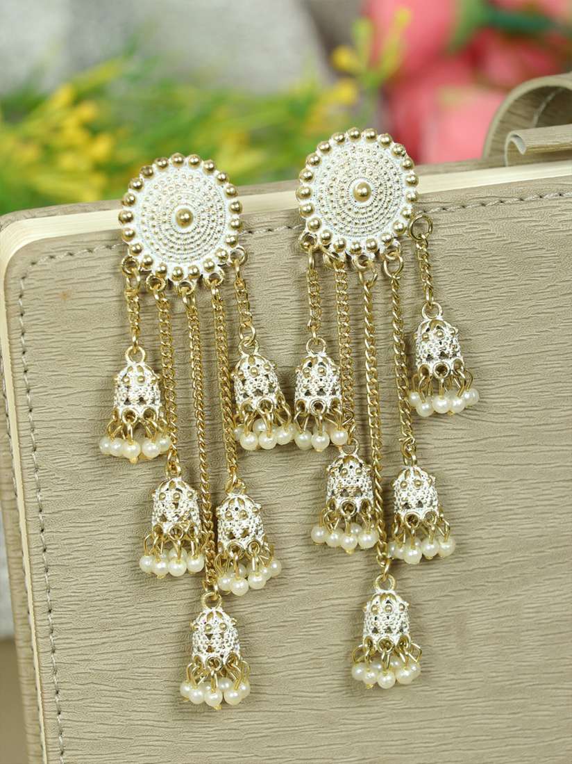 Indiamart Gold Earrings For Party Wear Earrings Manufacturer