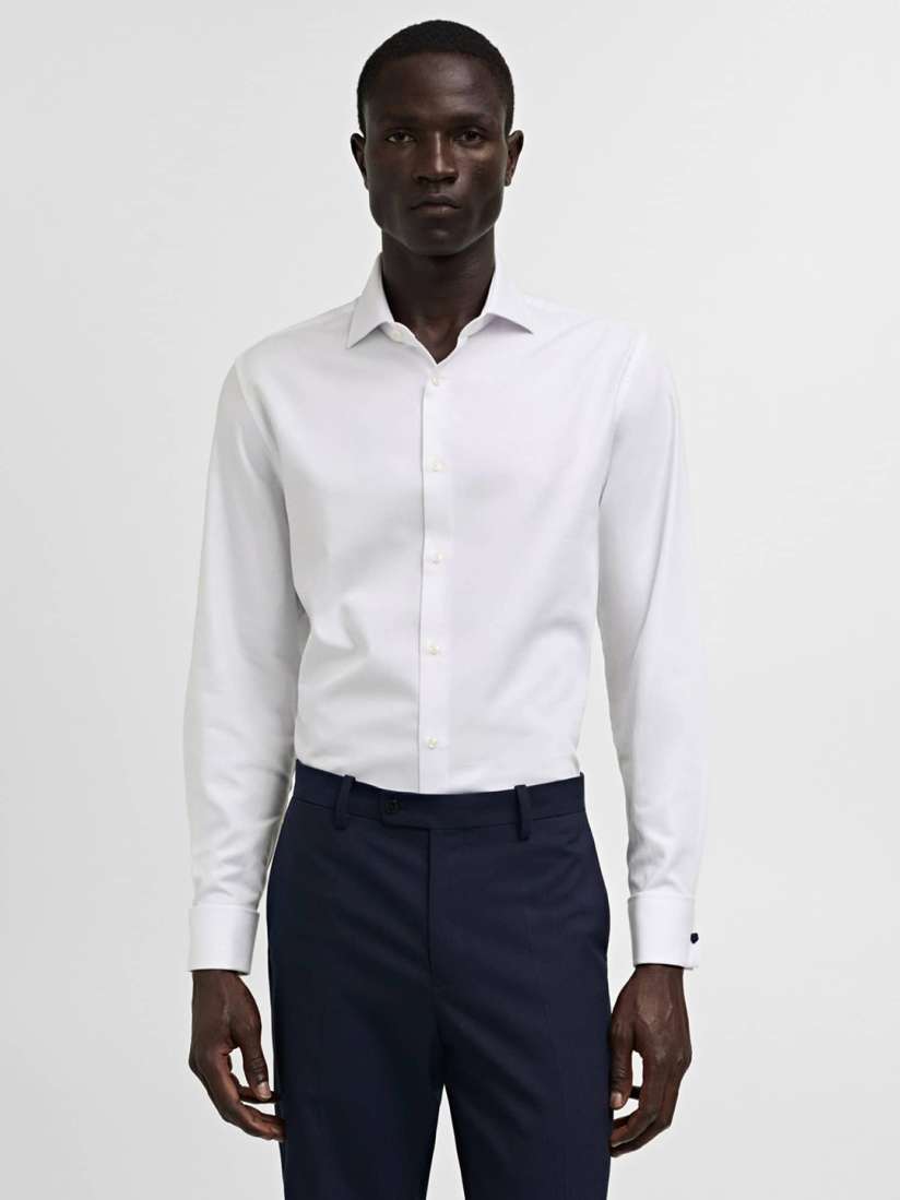 Buy MANGO MAN Slim Fit Opaque Casual Shirt With Cufflinks Shirts for Men 30176233 Myntra