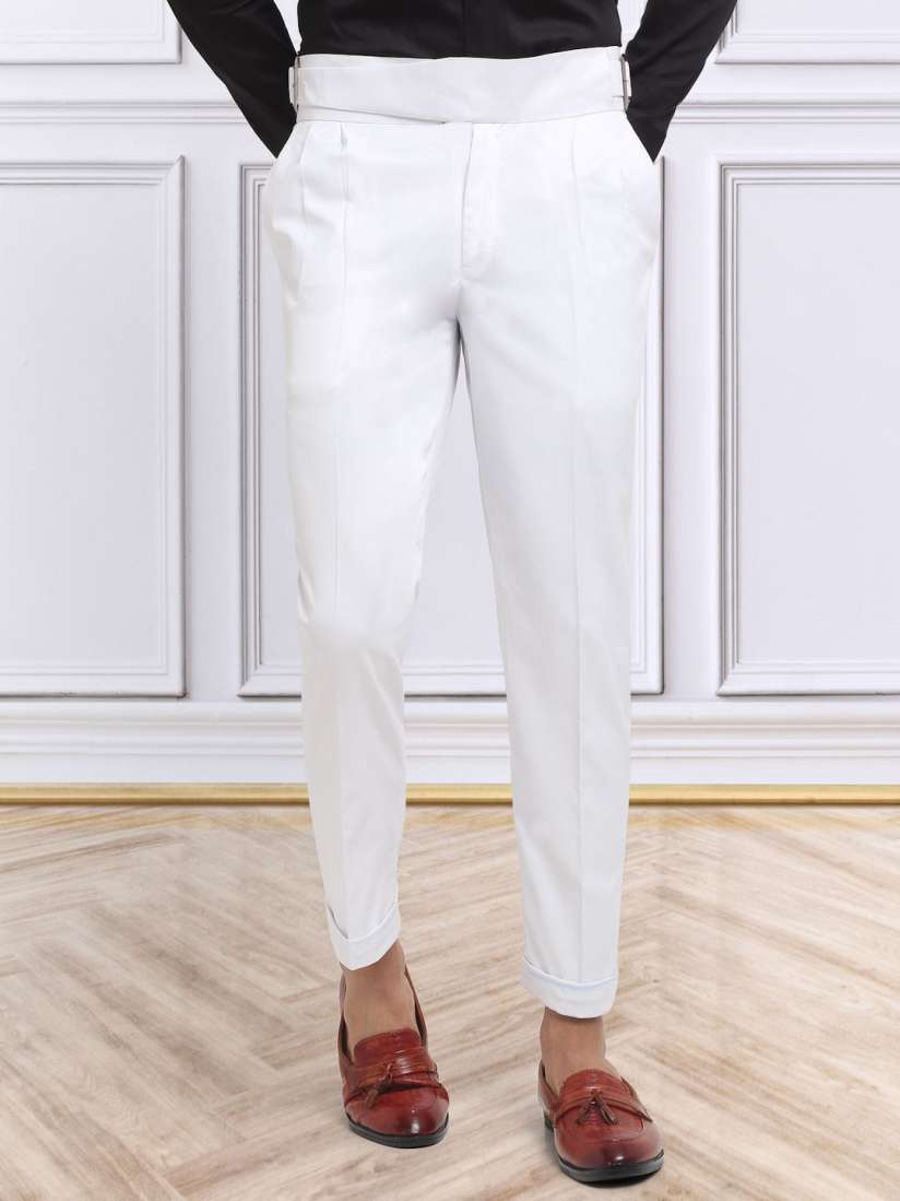 Buy KLOTTHE Men Italian Gurkha Pants Trousers for Men 30185876 Myntra