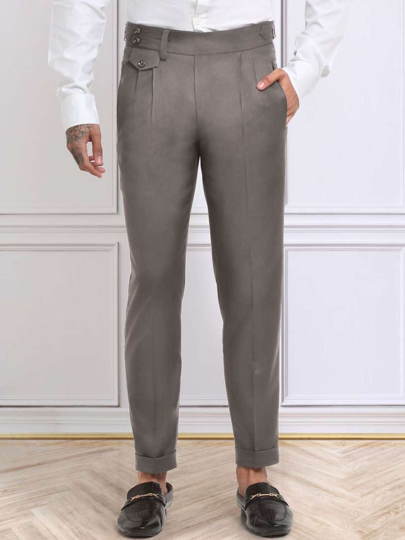 Buy KLOTTHE Men Italian Gurkha Pants Trousers for Men 30185901 Myntra