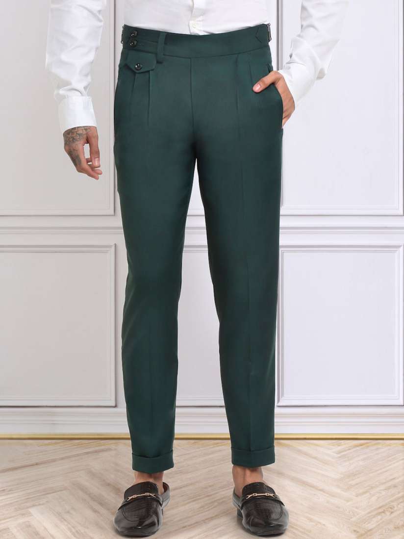 Buy KLOTTHE Men Italian Gurkha Pants Trousers for Men 30185934 Myntra