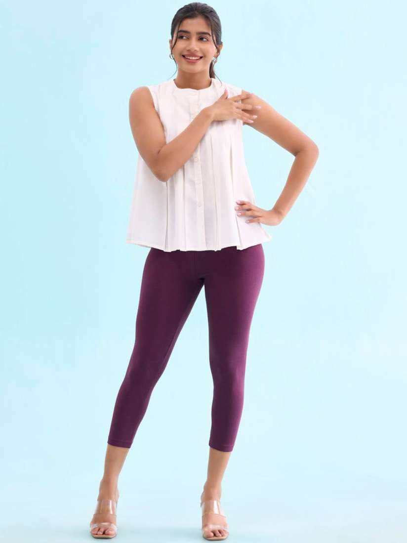 Go colors cropped leggings shop