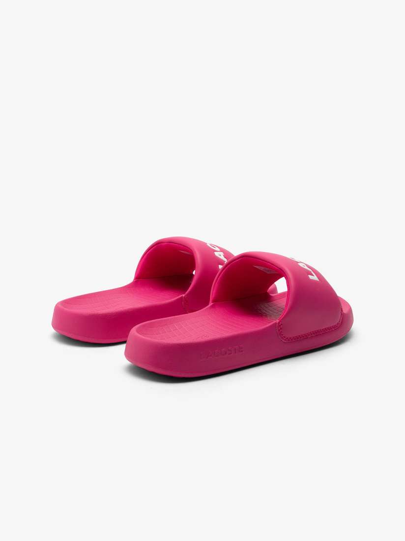 Lacoste sliders women sale