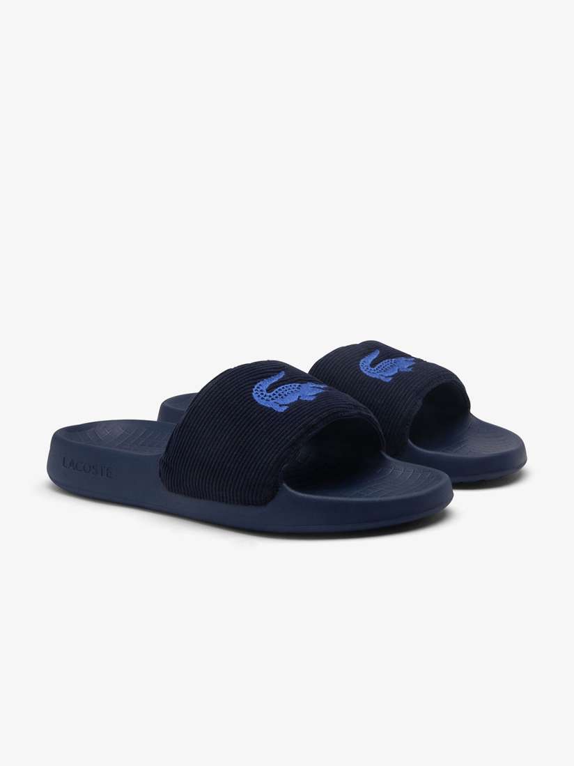 Buy Lacoste Men s Serve Slide 1.0 Sliders Flip Flops for Men 30188249 Myntra