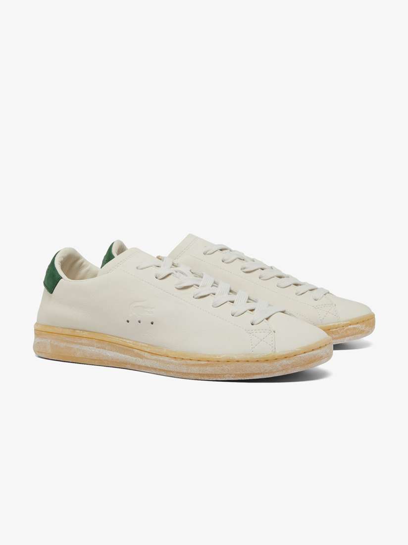 Buy Lacoste Men s Carnaby Set Leather Sneakers Casual Shoes for Men 30188274 Myntra