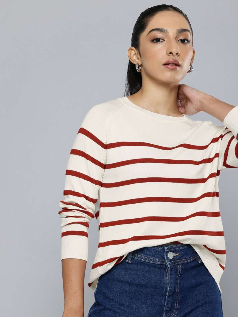 Levi's striped sweater hotsell