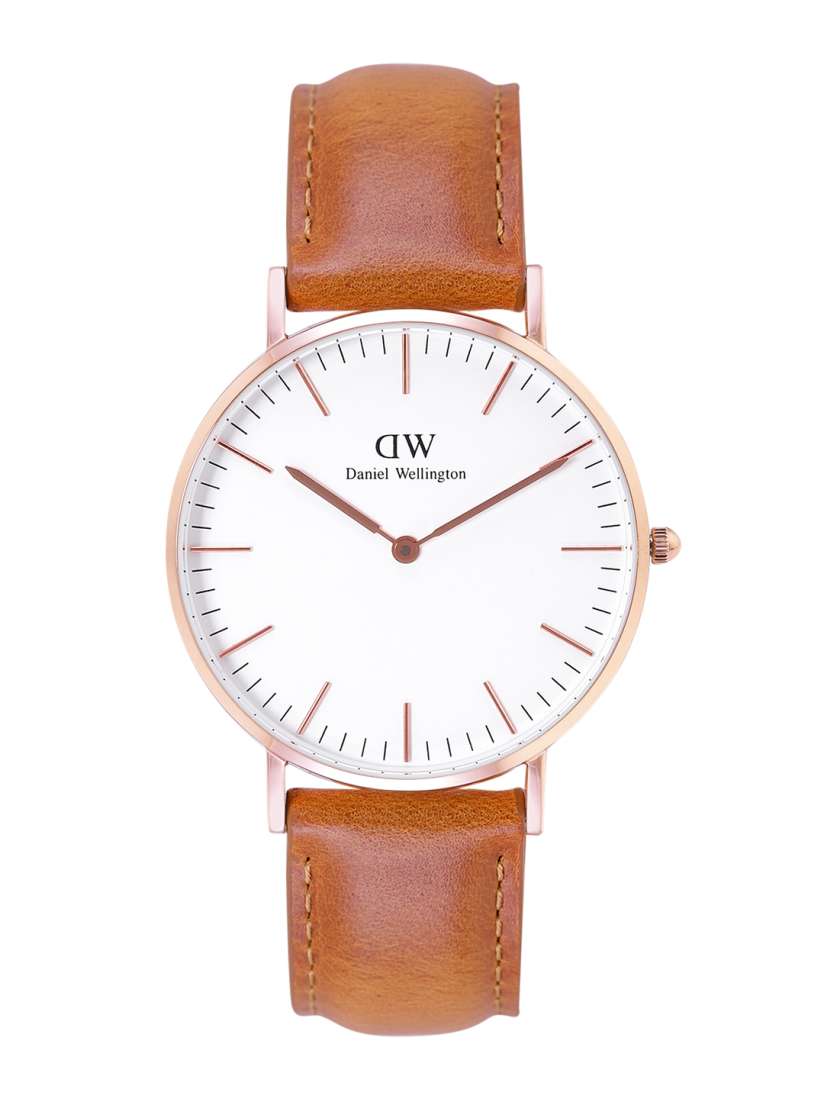 Buy Daniel Wellington Unisex Dial Leather Straps Analogue Watch DW00100111K Watches for Unisex 30189026 Myntra
