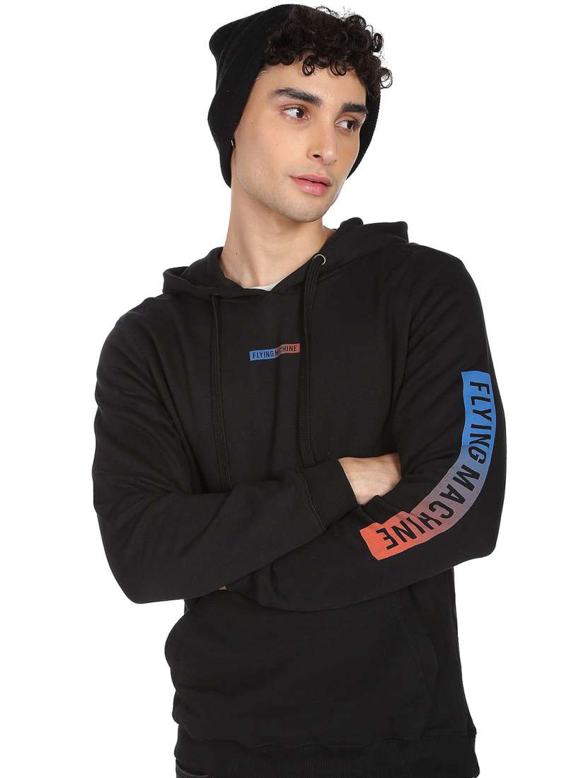Buy Flying Machine Men Hooded Sweatshirt Sweatshirts for Men 30192097 Myntra