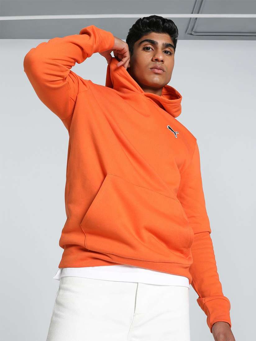 Puma orange sweatshirt top