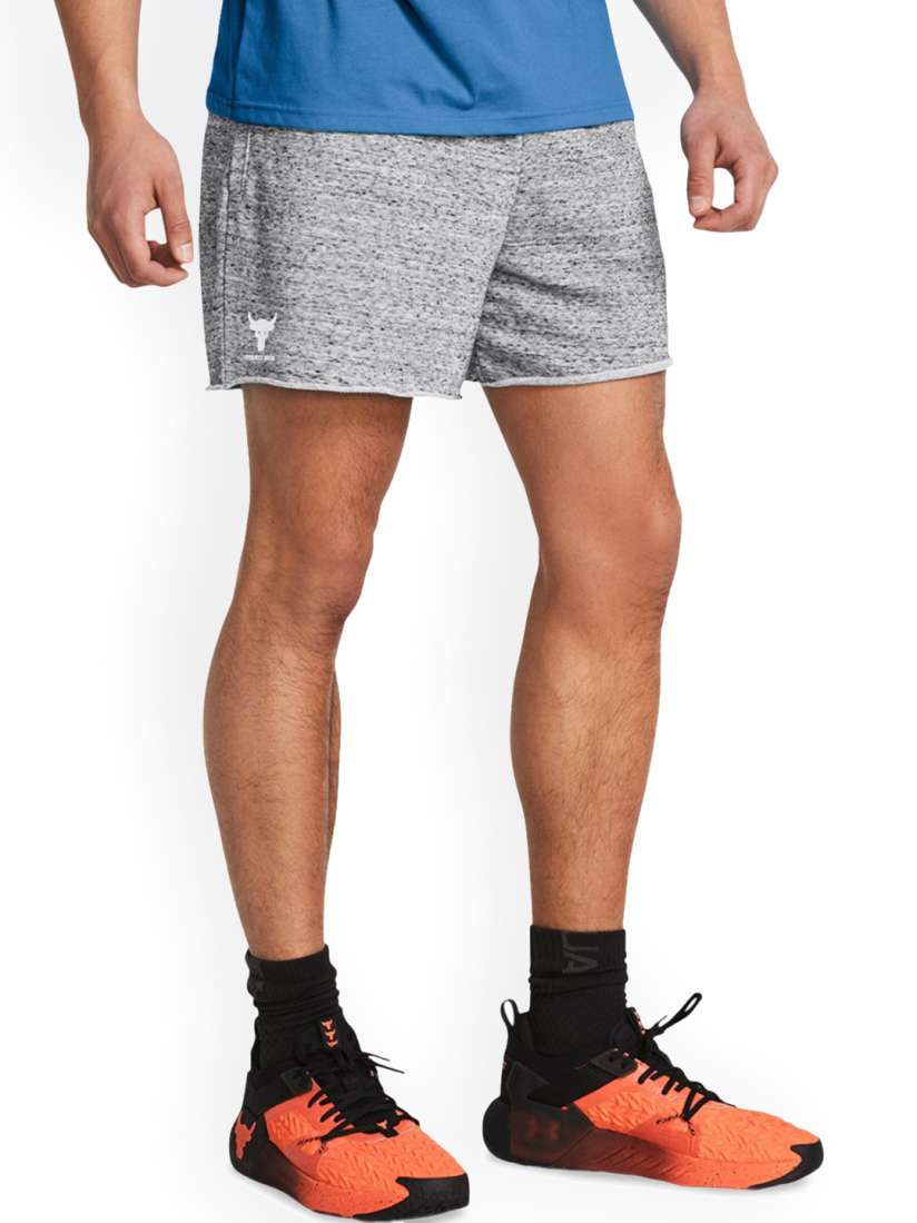 Buy UNDER ARMOUR UA Project Rock Loose Fit Training Shorts Shorts for Men 30194597 Myntra