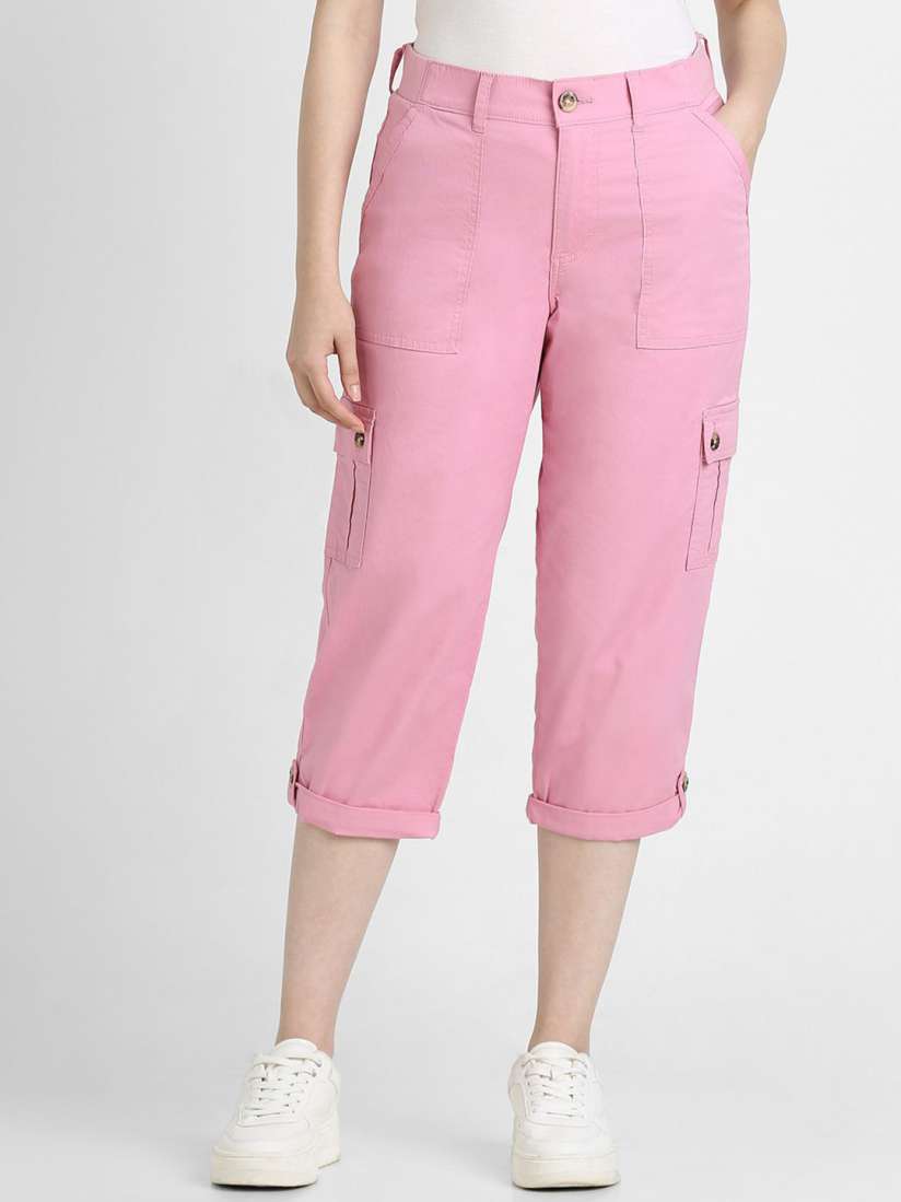 Buy Lee Women Mid Rise Comfort Fit Capris Capris for Women 30195329 Myntra