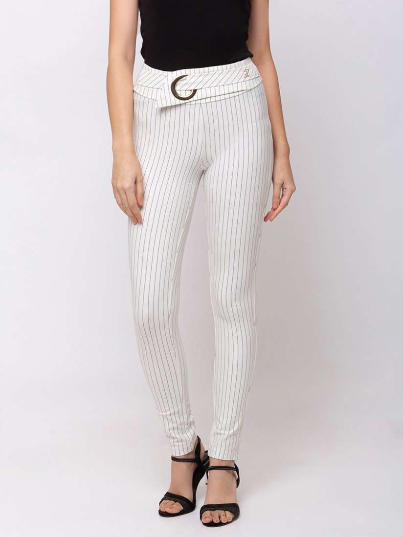Jeggings with stripes store