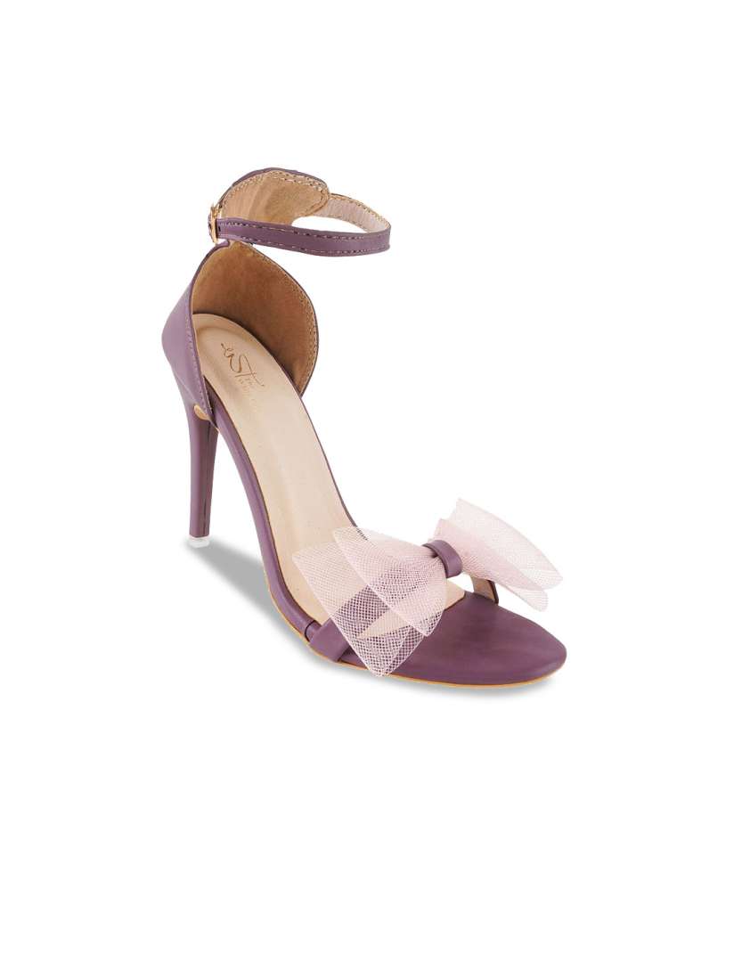 Buy Try Me Women Slim Stilettos Heeled with Bows Heels for Women 30201587 Myntra