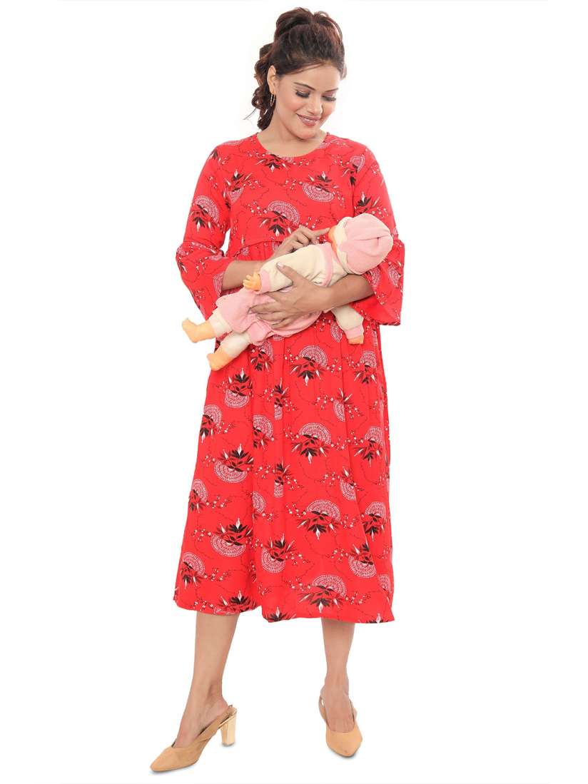 Buy mama bebe Maternity Feeding Dress Dresses for Women 30201639 Myntra