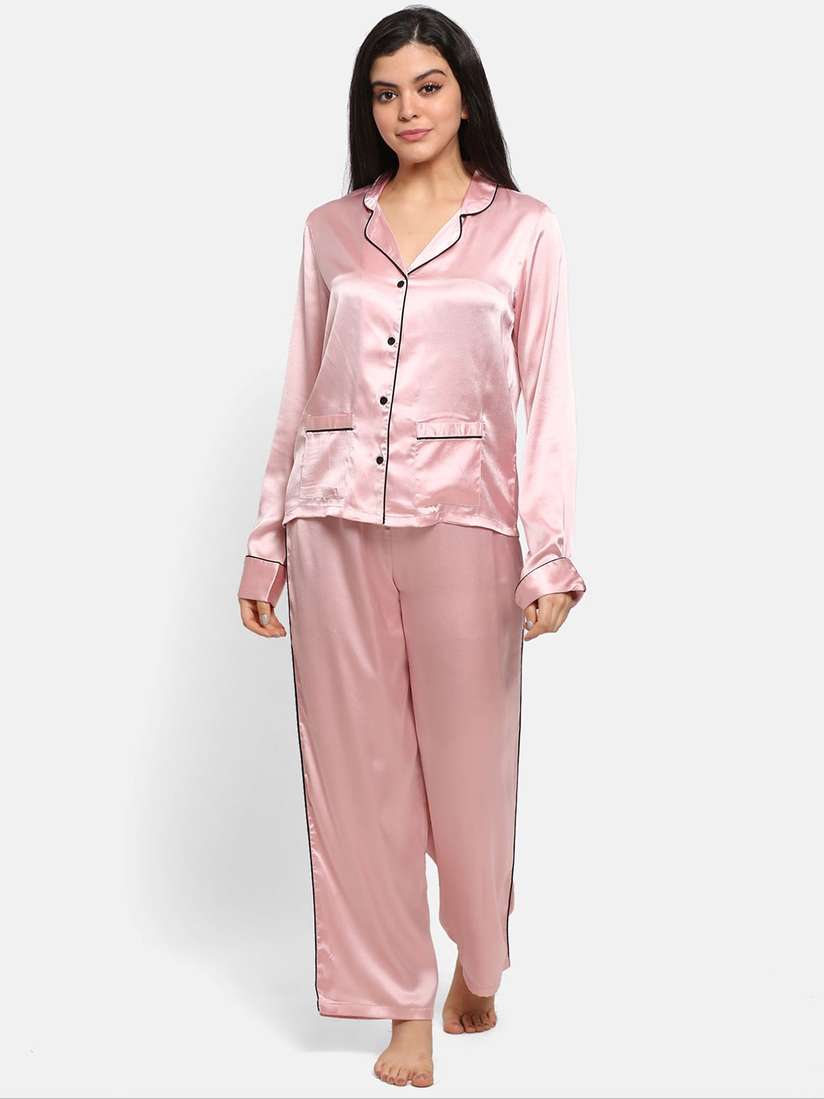 Pajama Set Pretty Little Thing Silk Pajamas PRETTYLITTLETHING