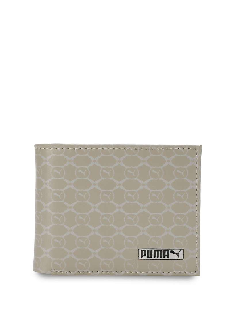 Buy Puma Monogram Printed Leather Wallet Wallets for Unisex 30204021 Myntra