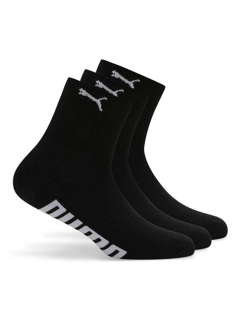Buy Puma Unisex Pack Of 3 Logo Printed Ankle Length Socks Socks for Unisex 30204029 Myntra