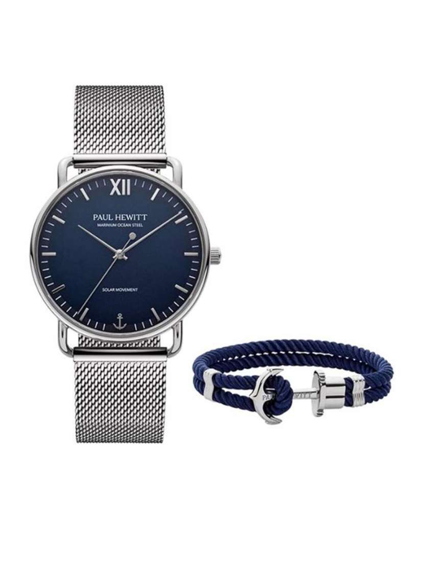 Buy PAUL HEWITT Men Printed Dial Stainless Steel Bracelet Style Straps Digital Watch PH SET 0389 L Watches for Men 30204187 Myntra