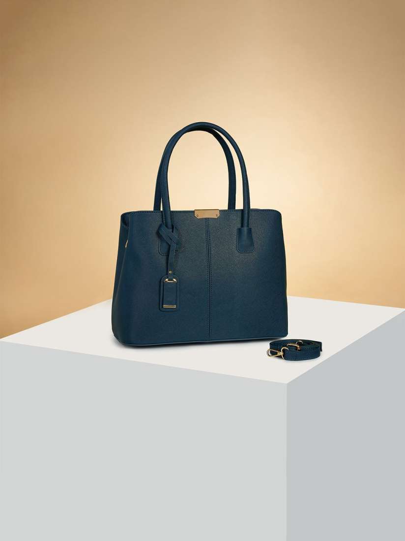Buy Forever Glam by Pantaloons PU Structured Handheld Bag Handbags for Women 30218685 Myntra