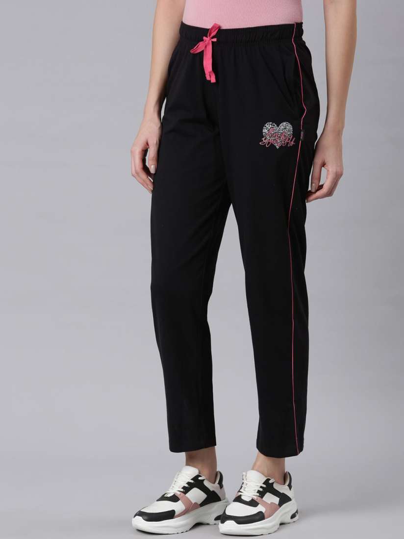 Buy DIXCY SCOTT Slimz Women Regular Fit Mid Rise Track Pants Track Pants for Women 30220417 Myntra