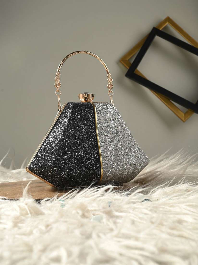 Buy DressBerry Embellished Box Clutch Clutches for Women 30220657 Myntra