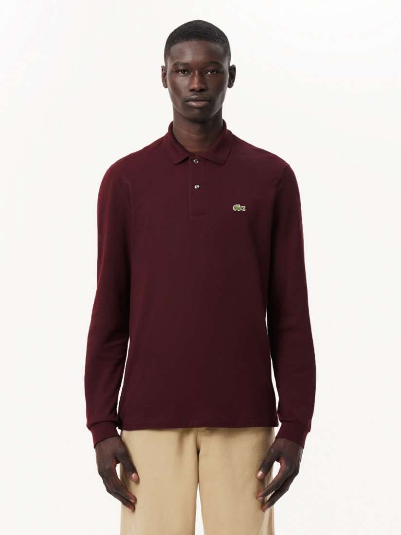 Lacoste hooded shirt sales