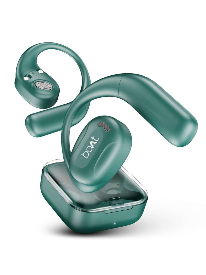 Buy boAt Airdopes Progear Open Ear Earbuds w Air Conduction Technology Headphones for Unisex 30224039 Myntra