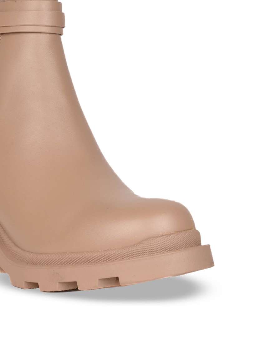 Buy Ronnie Grey Women Ankle Length Chunky Boots Boots for Women