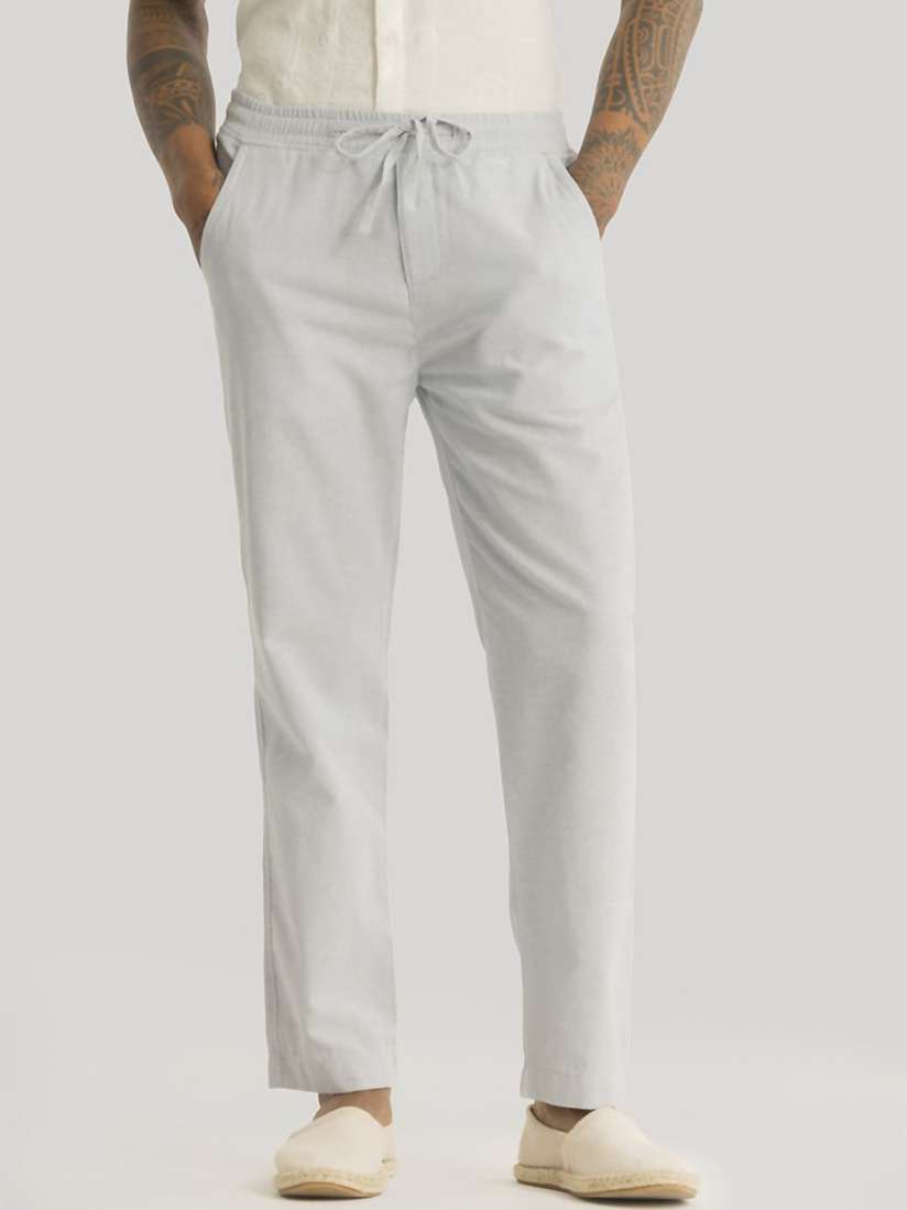 Mens linen slim fit trousers shop