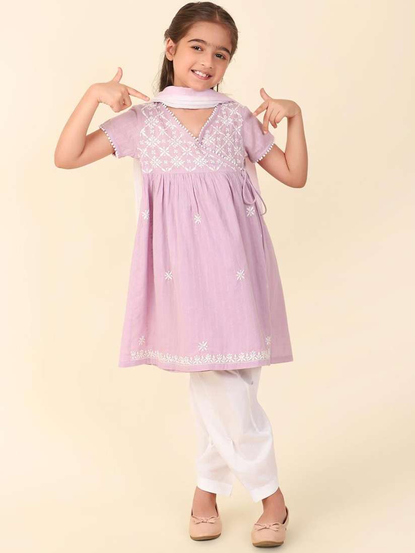 Anarkali Kurta Angrakha Kurta Fabindia Women Floral Print Angrakha