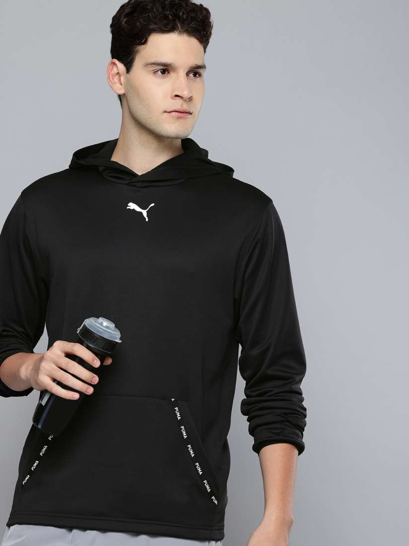 Buy Puma PWRFleece Hooded Warmcell Training Sweatshirt Sweatshirts for Men 30236752 Myntra