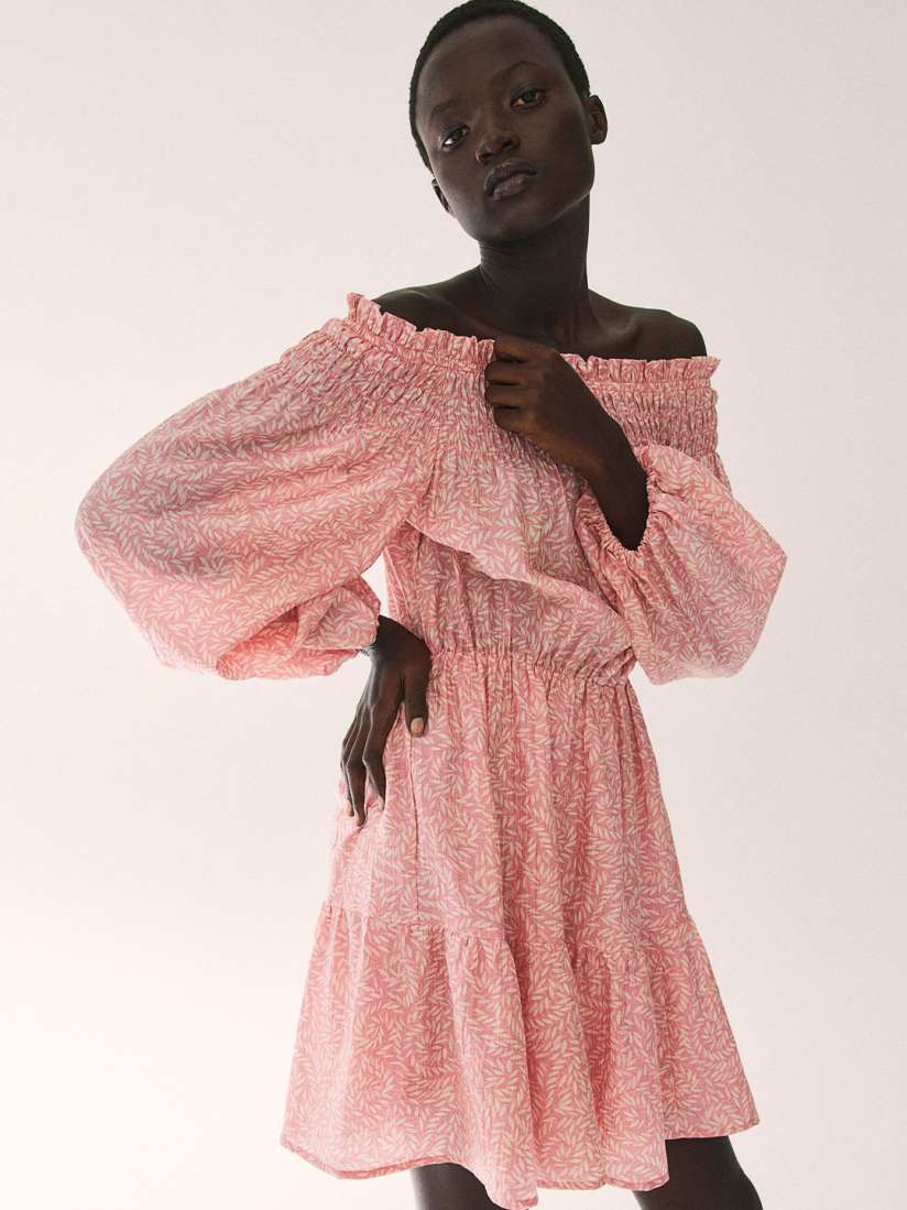 Off shoulder dress myntra store
