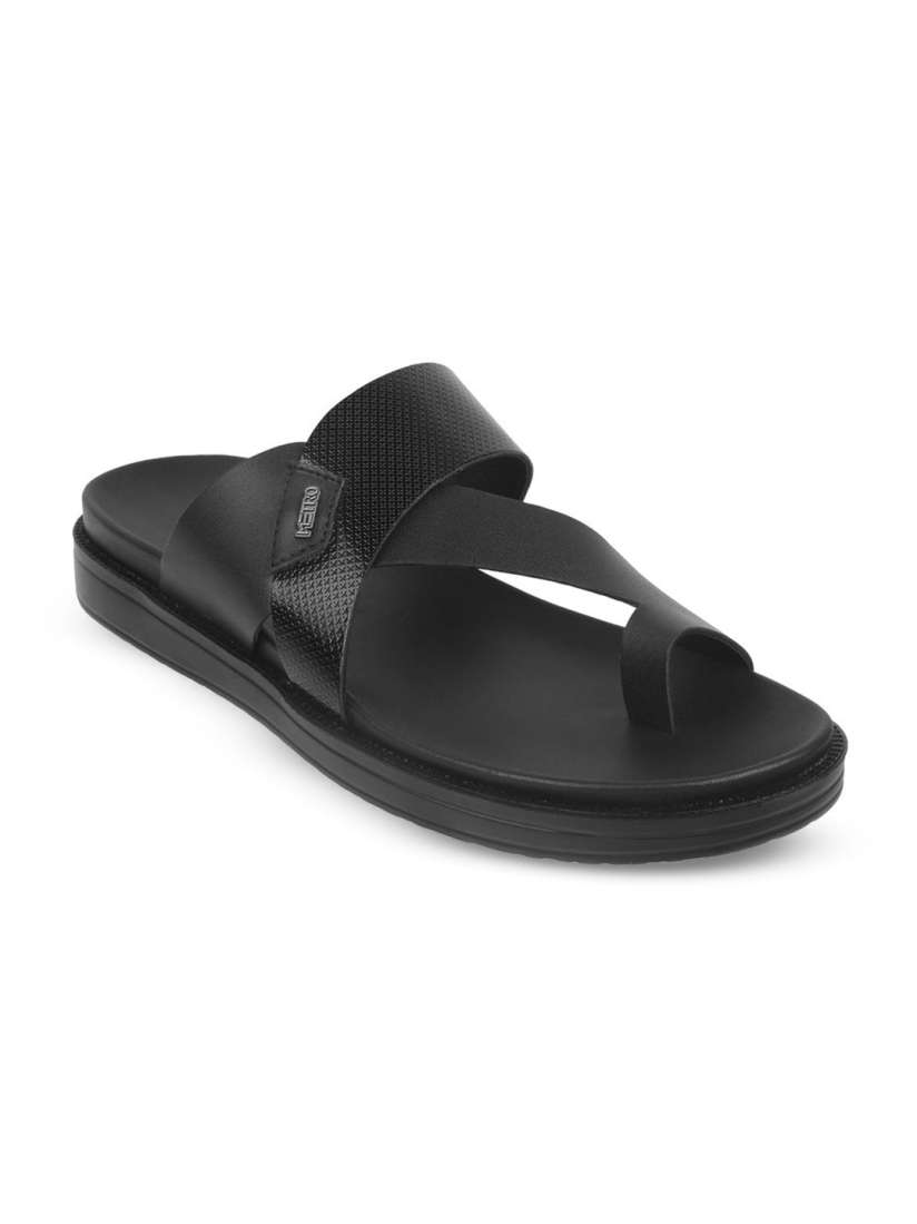 Metro leather chappals store