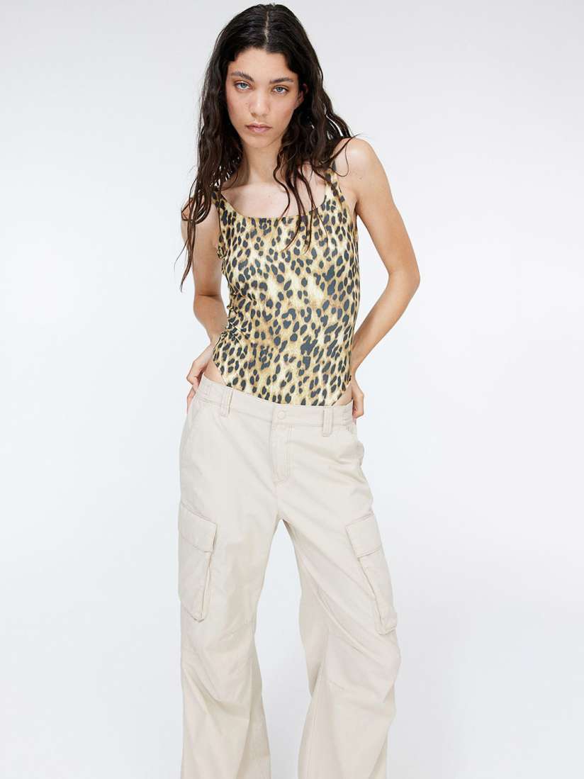Canvas cargo trousers deals