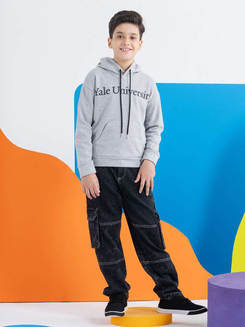 Buy SPUNKIES Boys Hooded Sweatshirt Sweatshirts for Boys 30246394 Myntra