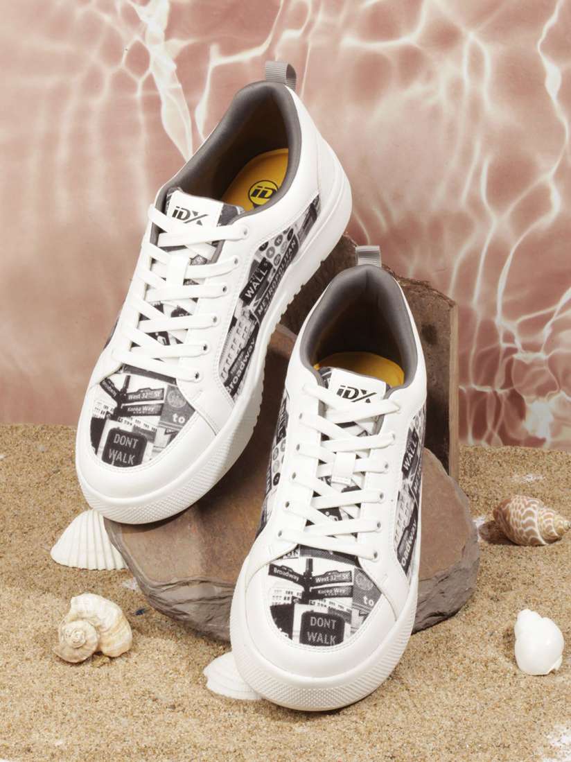Printed casual shoes sales