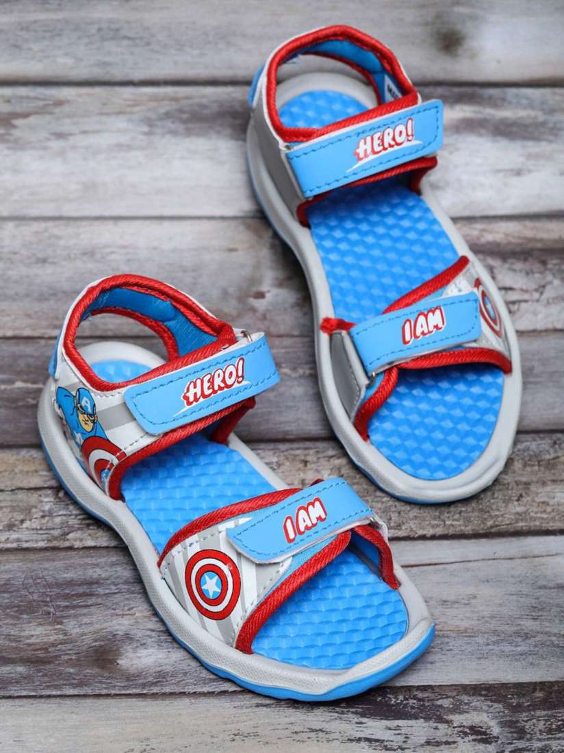 Buy toothless Boys Marvel Avengers Printed Sports Sandals Sports Sandals for Boys 30250037 Myntra