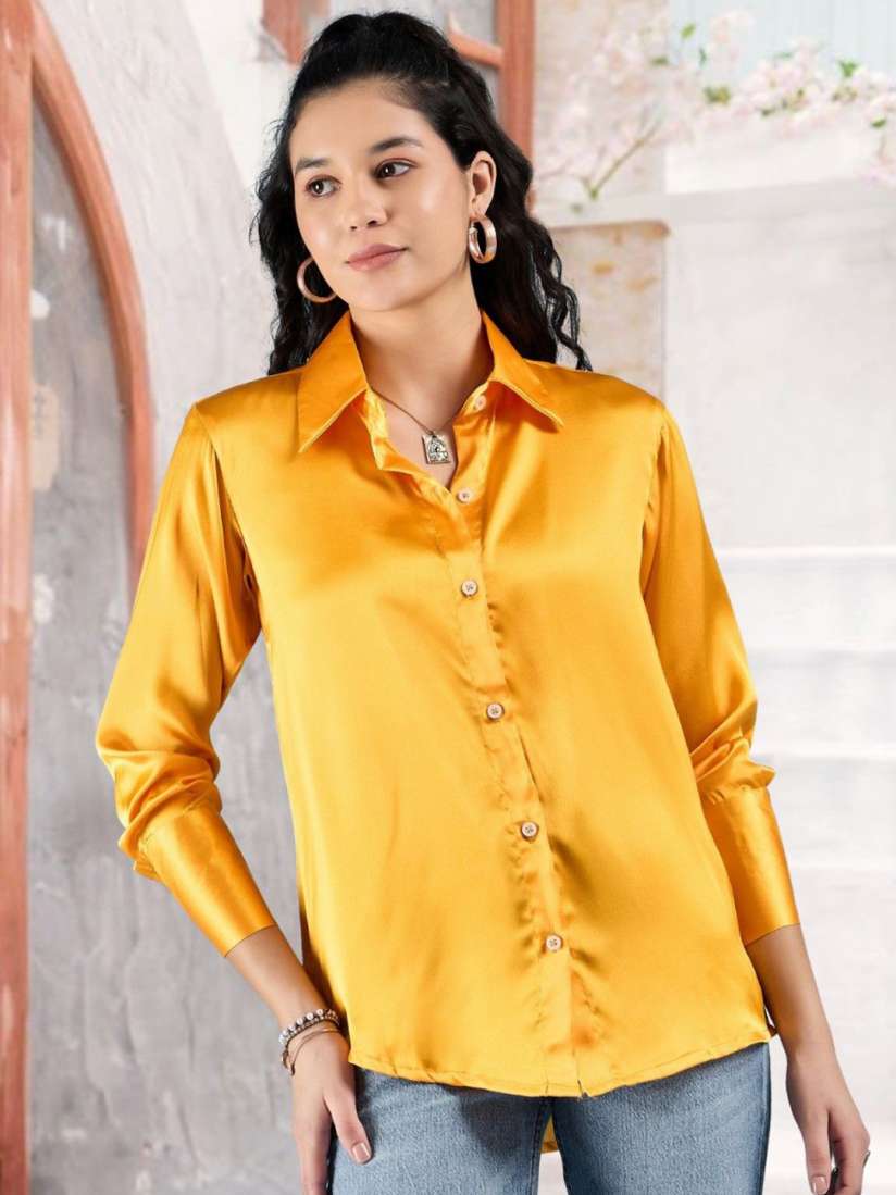 Satin dress shirt womens store